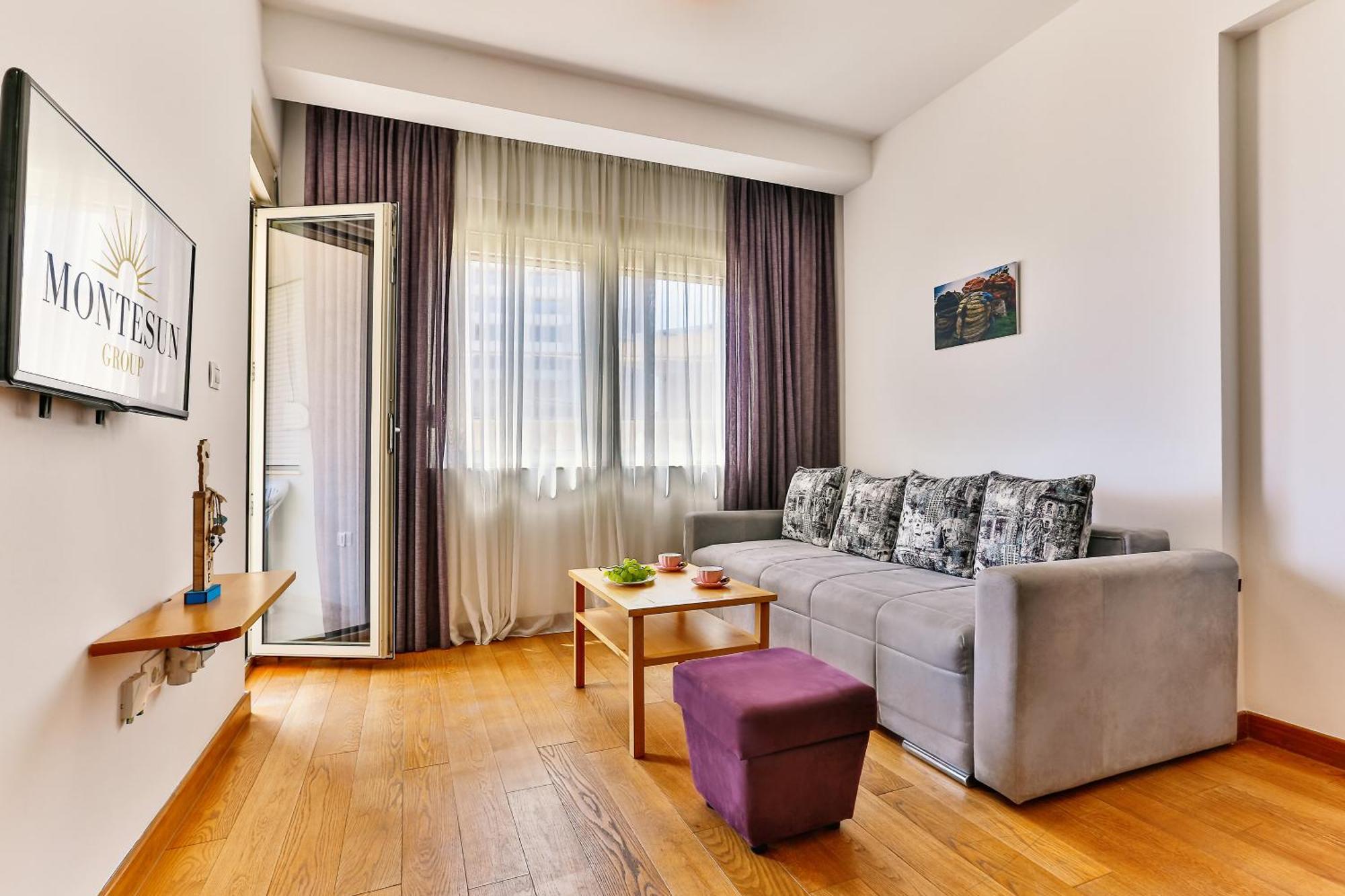 Montesun Apartments Budva Kamer foto