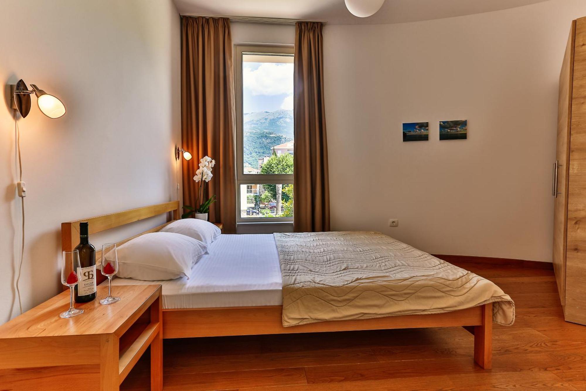 Montesun Apartments Budva Kamer foto